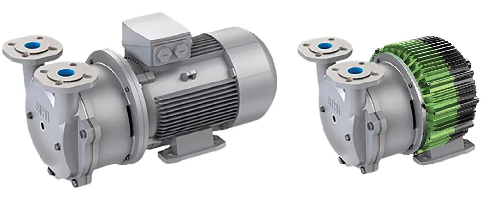 Comparison of pump systems with traditional vs EC motors